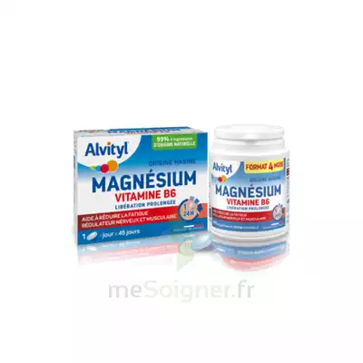 Alvityl Magnésium Vitamine B6 Libération Prolongée Comprimés Lp B/45 à LAGUIOLE